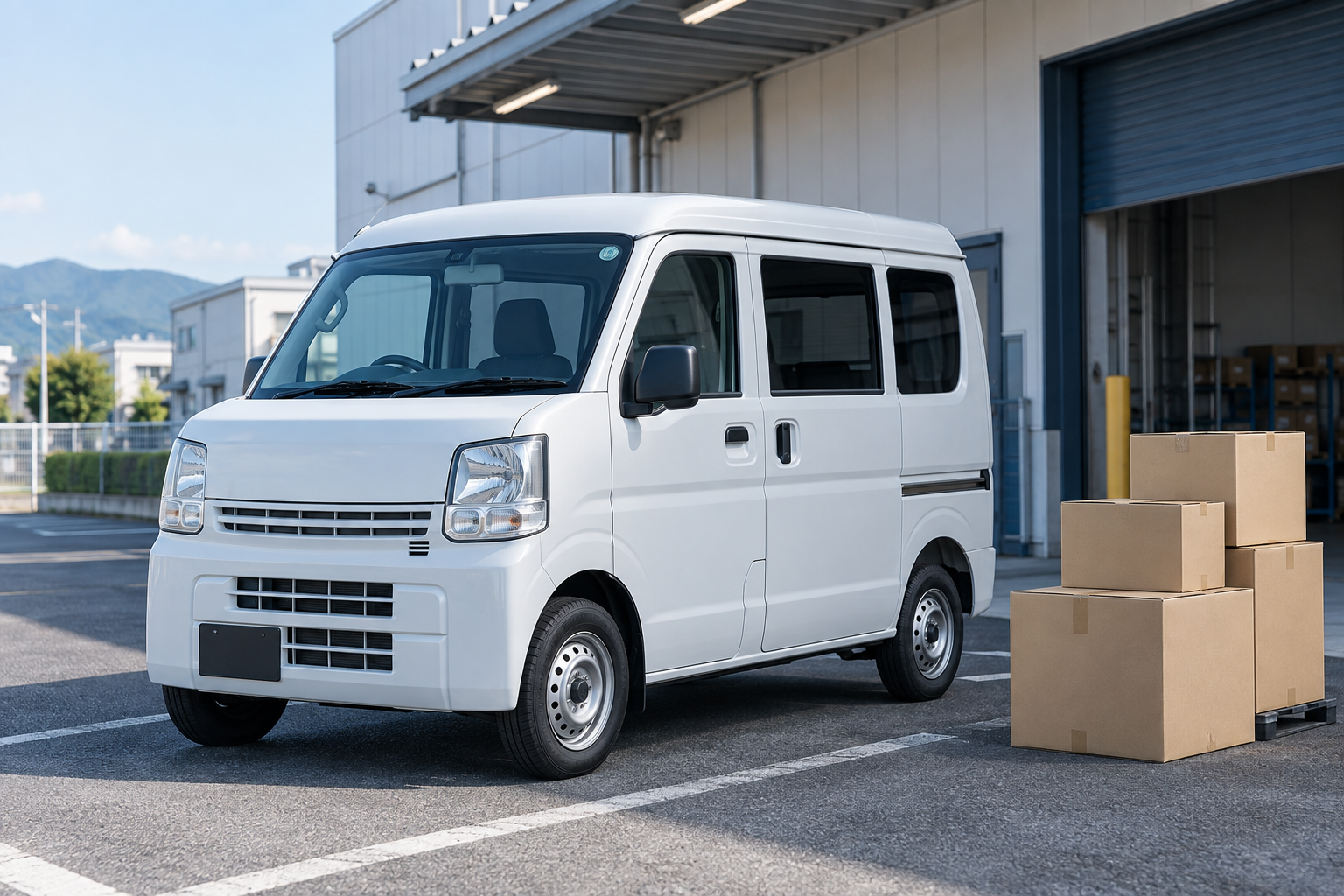 配送の現場を表すイメージ